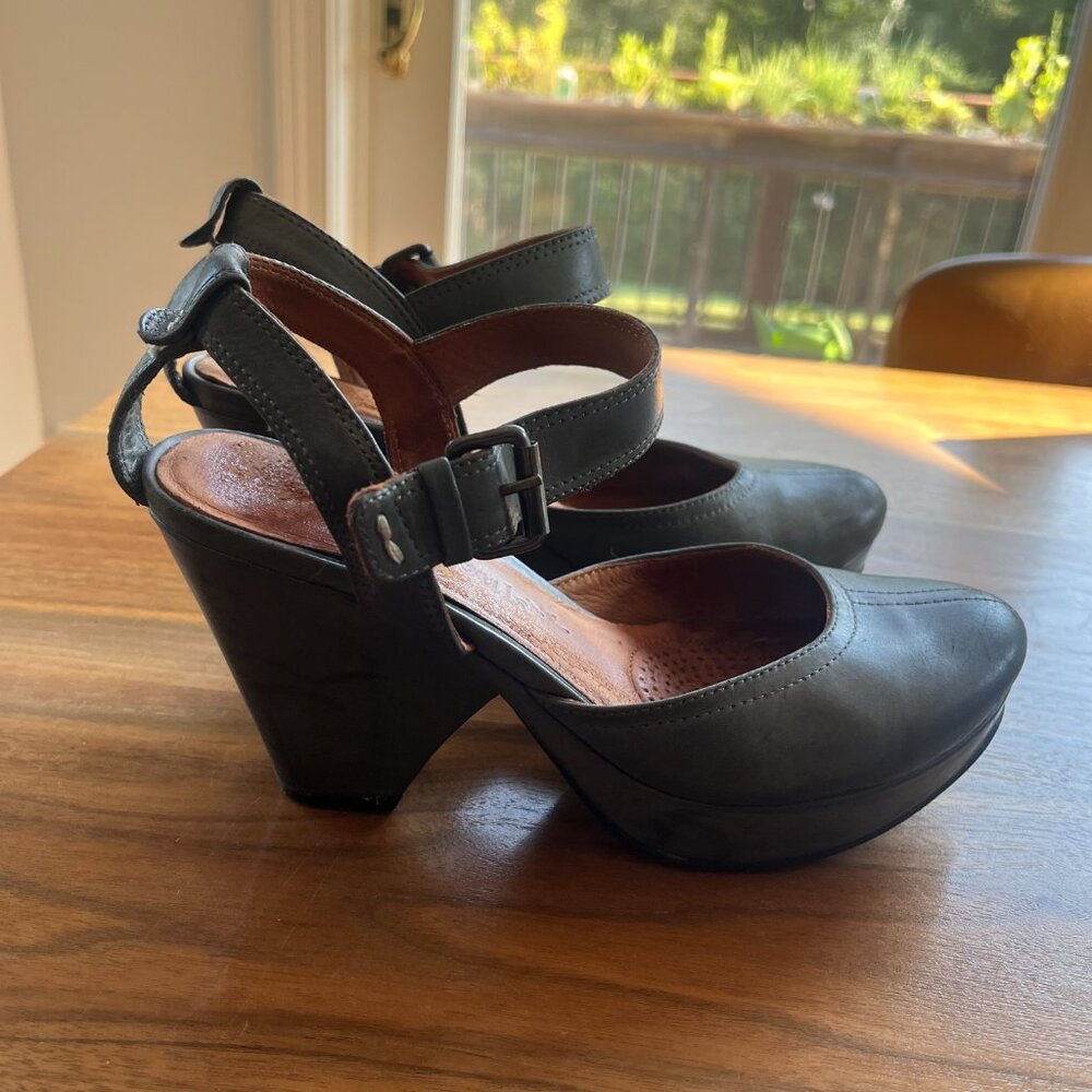 Gentle Souls Platform cone heel Mary Janes